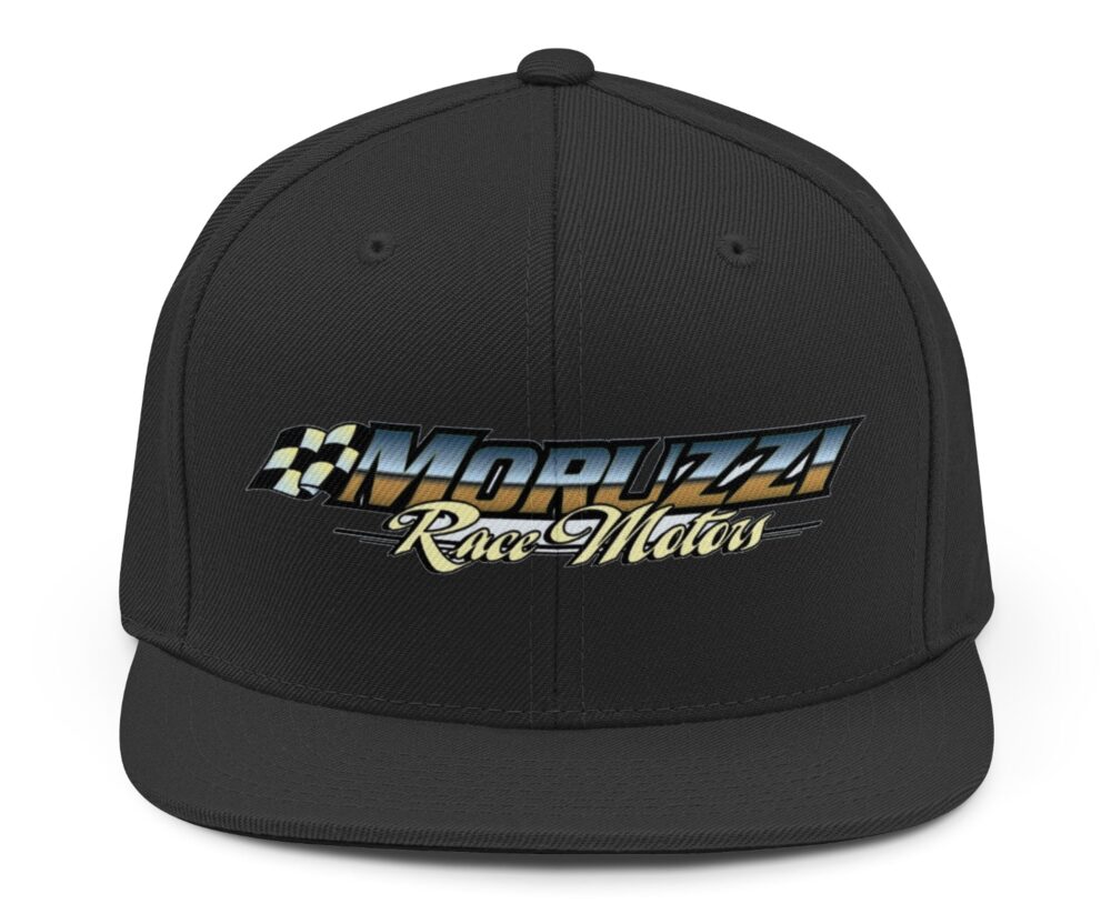 Moruzzi Race Motors chrome logo snapback