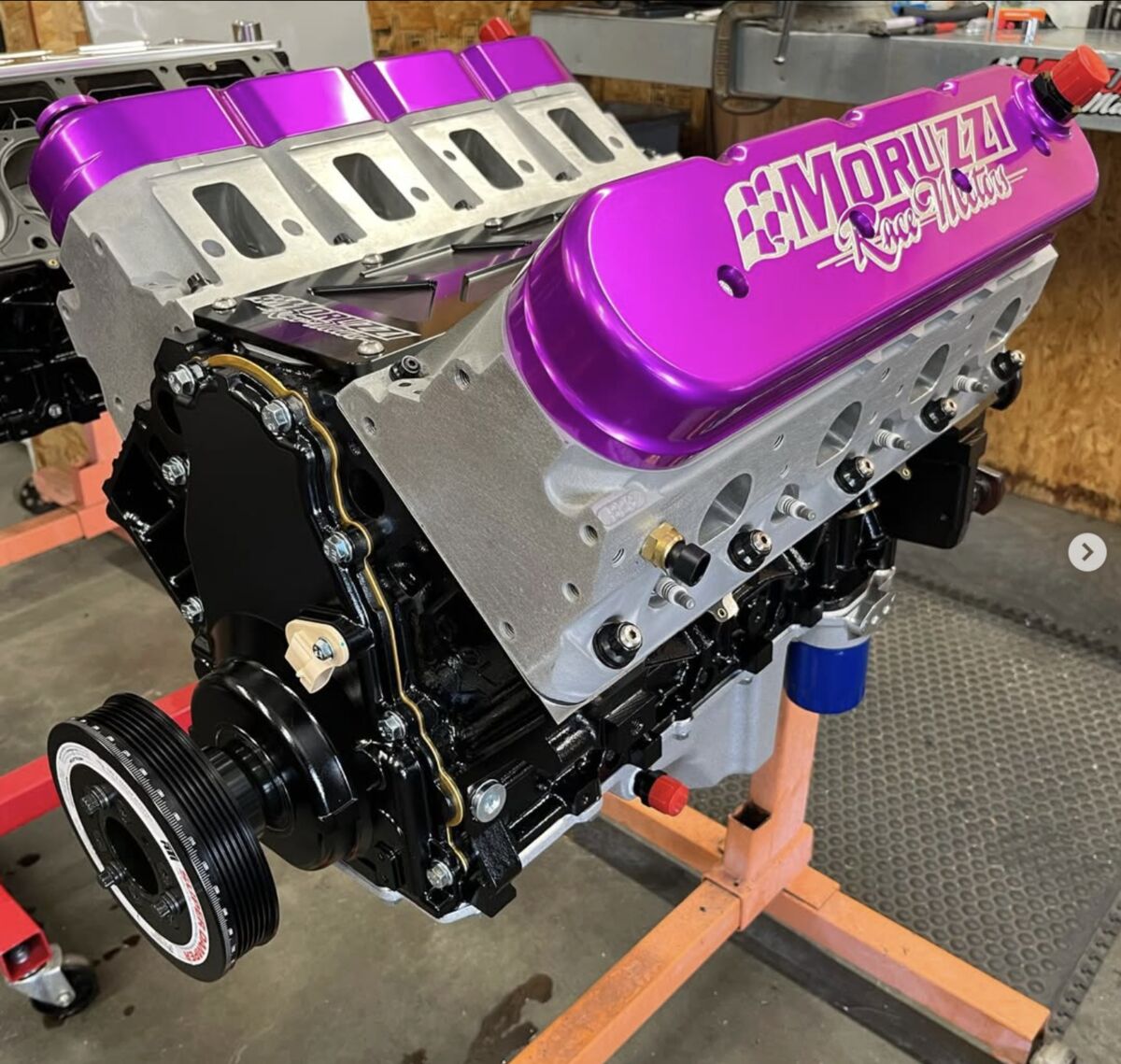 408 twin-turbo LS sand car engine — Moruzzi Race Motors